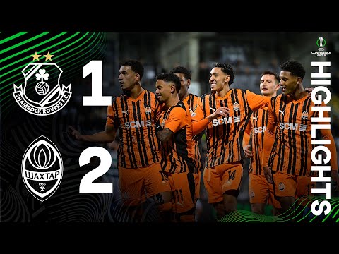FC Shamrock Rovers Dublin 1-2 FK Shakhtar Donetsk   ( UEFA Conference League 2025 / 2026 )
