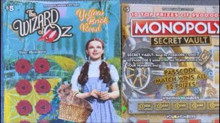 PA Lottery Scratch tickets new and big claimers