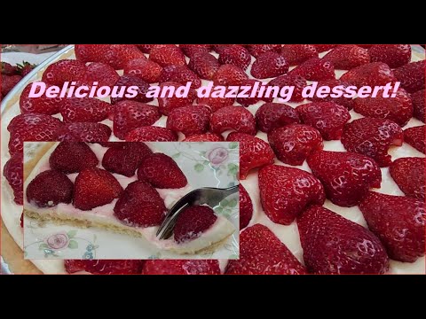 Strawberry Pizza; my most requested summertime dessert!
