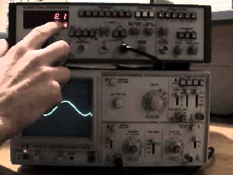 Using the oscilloscope