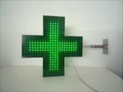 Guarda il video Croce LED Farmacia SiRiO 70
