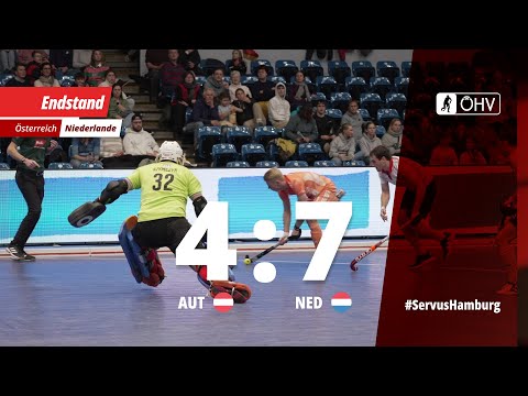 Austria vs. Netherlands 4:7 | Highlights EuroHockey Indoor Championship 2022 Hamburg