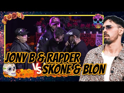 JONY BELTRAN Y RAPDER VS SKONE Y BLON . BC 7 BATALLAS ESCRITAS . BATALLÓN DE DUPLAS EN BC 7 MEXICO