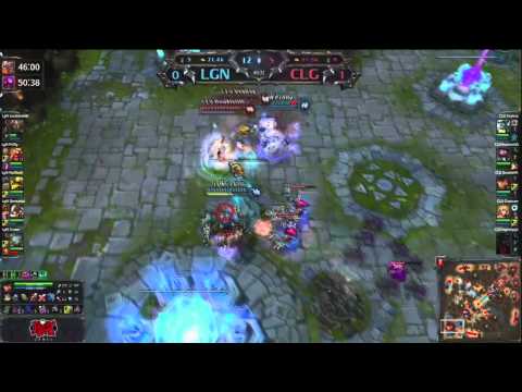 Last fight of Game 2 (NA Regionals - CLG vs Legion)