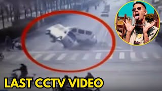 Rapper junior king Last CCTV accident Video | junior king death | last video | junior king died