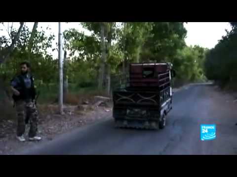 تقرير تلفزيوني لقناة فرانس 24 حول نشاط ثوار رنكوس والزبداني و قائد لواء تحرير الشام النقيب فراس البيطار