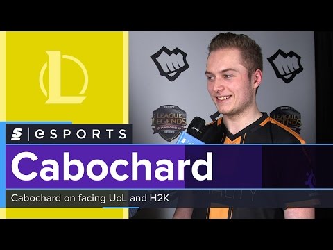 Cabochard: ‘We have the edge over [UoL] and H2K will be the hardest…but we can take them as well'