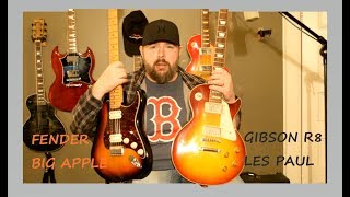Video thumbnail for TBCS5E#2: Gibson CS Les Paul R8 Vs Fender Big Apple Stratocaster by TNT’s Blues Corner