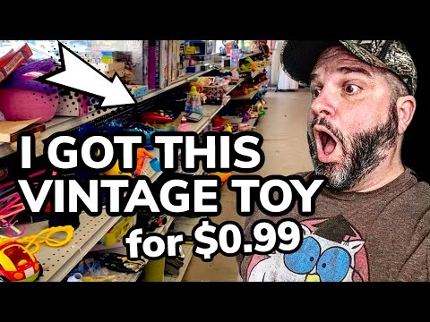 I Got This Vintage Toy For $0.99 at The Thrift Store! #toyhunt #thriftwithme