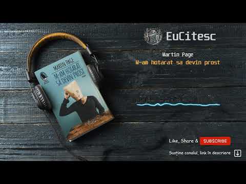M-am hotarat sa devin prost - Martin Page | Carte Audio | #audiobook