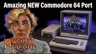 Stunning Commodore 64 Monkey Island Port Revealed!