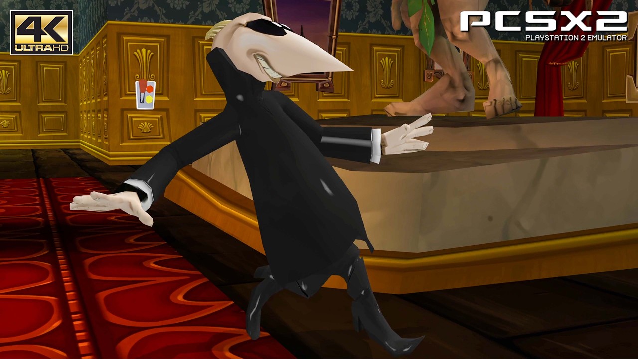 Spy vs. Spy - PS2 Gameplay 4k 2160p / 60 FPS LS / HD Textures (PCSX2)
