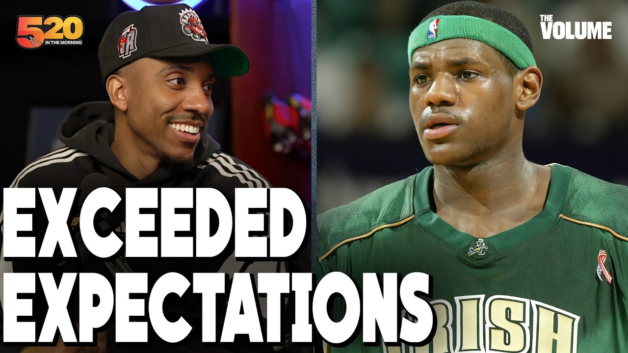 Jeff Teague on LeBron James LIVING UP to IMPOSSIBLE EXPECTATIONS from when he was 17 years old