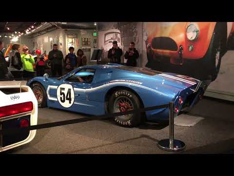 Ford GT40 P startup and revs