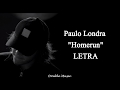 Paulo Londra - Homerun (LETRA) Paulo Londra - Homerun (LETRA)