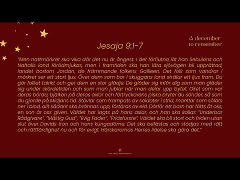 Jesus är fridsfursten ⎪ Söndag 16 ⎪ Ola Olofsson