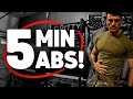 5 Minute Abs Workout Military Fitness Follow Me