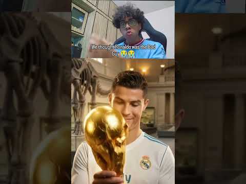 Ronaldo saves Messi 😱 #football #messi #ronaldo