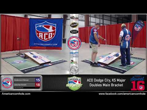 ACO Dodge City Major - Doubles Main Bracket - Deisher/Smith vs Anderson/Glover (Elimination Final)