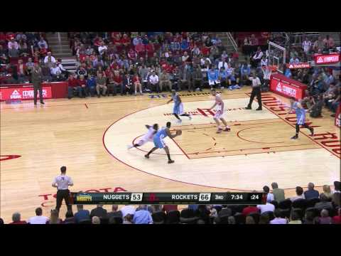 Wilson Chandler Highlights Nuggets vs. Rockets 12.13.2014 - 9 Points, 9 Rebounds