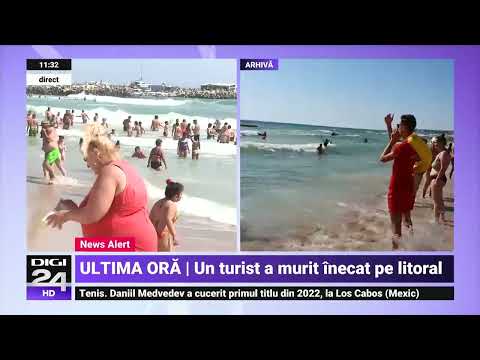 Bărbatul care a ignorat steagul roșu și a intrat în apă, în stațiunea Saturn, a murit