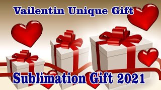 AWESOME Valentine's Day Gift Ideas 2021 | Sublimation Unique Valentine Gift for GF & BF