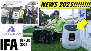 ANTHBOT GENIE ad IFA 2025: Robot Tagliarba RTK 3D Vision con 4 Telecamere! Recensione e Booth Vlog