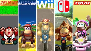 Evolution of Kong Characters in Mario Kart (1992-2020)