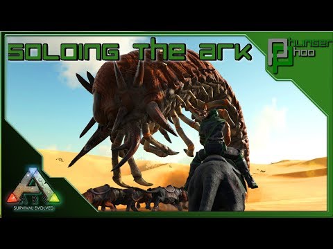 Soloing the Ark S4E100 - DEATHWORM HUNTING WITH THE SABERTOOTH PACK