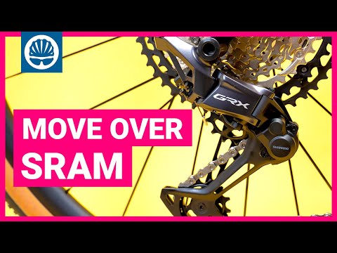 Nová 12 rychlostní gravel sada Shimano GRX RX820