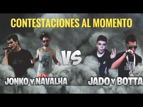 JONKO y NAVALHA vs JADO y BOTTAMINO | CONTESTACIONES AL MOMENTO | Urban Freestyle Party