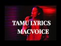 Macvoice Ft Rayvanny Tamu Lyrics