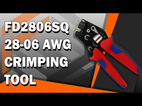 FD2806SQ 28-06 AWG Hand Crimping Tool