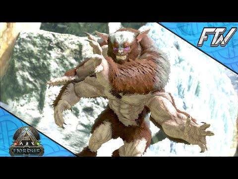 I Tamed a level 200 Ferox!!! - Ark Fjordur [DLC E32]