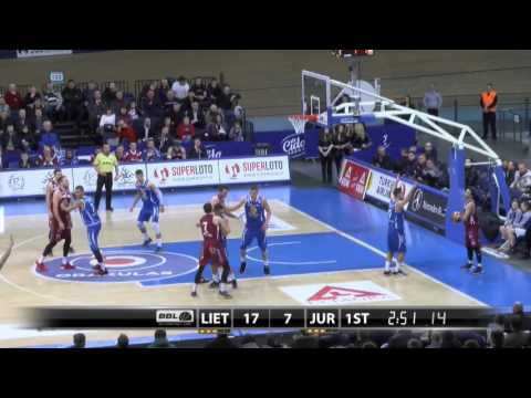 BBL: „Lietkabelis" - „Jurmala Feniks" rungtynių įrašas 2016-02-24