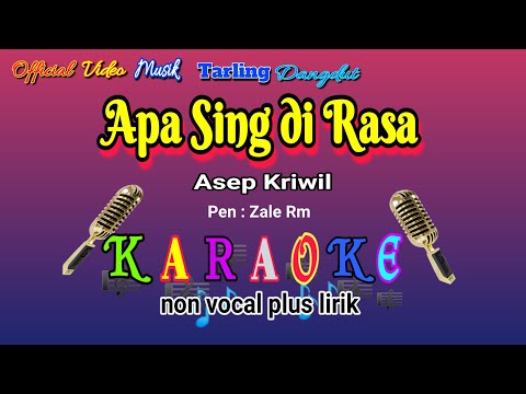 APA SING DIRASA karaoke tarling dangdut Pantura (Asep Kriwil)