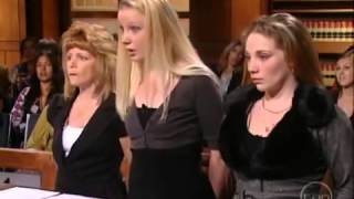 Stupid Blonde Girl Gets Owned On Judge Judy
