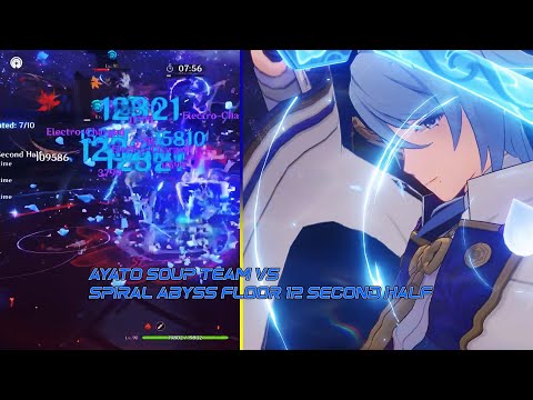 Ayato Soup DESTROYS Spiral Abyss 3.4 | BEST Ayato team