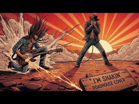 Little Willie John - I'm Shakin' (Roadhouse Blues Cover)  Distorted Riff Loop & Harmonica Fire