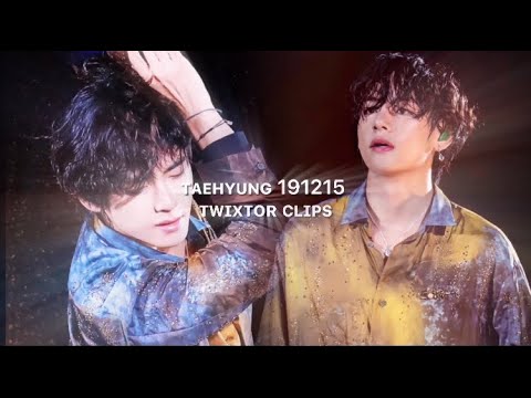 191215 taehyung clips for edits (twixtor/velocity)