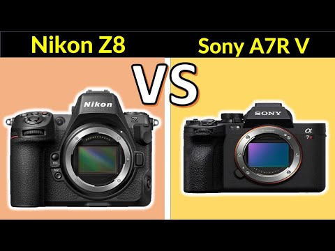 ✅Nikon Z8 vs Sony A7R V Detailed Comparison | Which is Better?
