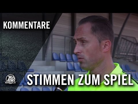 Die Stimmen zum Spiel (VfB Bottrop - DJK Vierlinden, Bezirksliga Niederrhein, Gruppe 5)