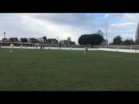 Coggeshall Town 5 - 0 Kings Lynn Town - 04/03/17 - N Nwachuku