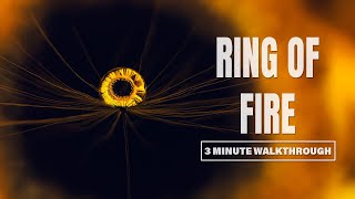 Ring of Fire - Water Drop Refraction Macro Photography