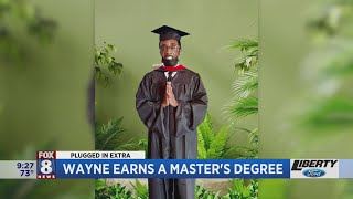 Wayne Dawson earns master's degree