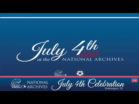 July 4th - Declaration of Independence Reading Ceremony