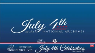 July 4th - Declaration of Independence Reading Ceremony