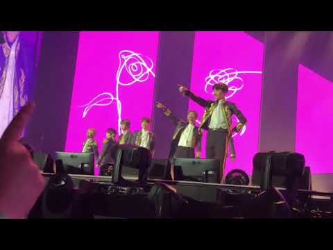 180928 BTS Love Yourself in Newark - Opening ment