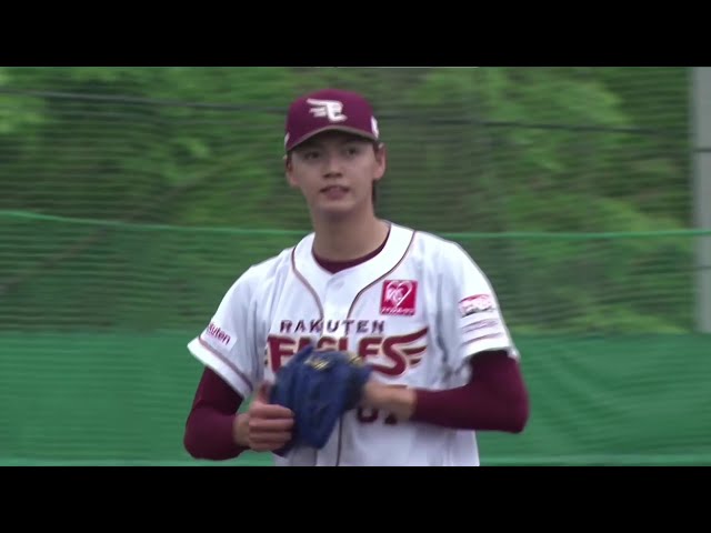 【ファーム】イーグルス・大内誠弥 このイニングを3者連続三振で抑える!! 2025年5月25日 東北楽天ゴールデンイーグルス 対 千葉ロッテマリーンズ