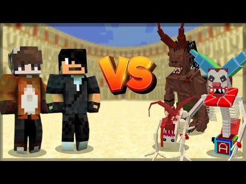 🔴 LIVE |  Minecraft: DEFEATING ALL BOSSES IN SCARY MOBS AND BOSSES !  - MOBS BATTLE